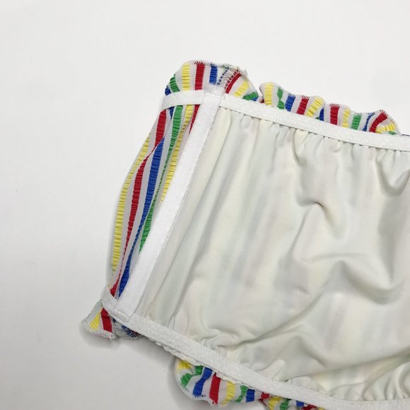 Solid & Striped Audrey Bikini Top L Seersucker - Picture 14 of 16